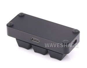 CodeFlow RP2040-3K-programcının makro katmanları ile kısayol kurulu 0.5ms gecikme USB-C HID CompliantCtrl C/V kısayol klavye