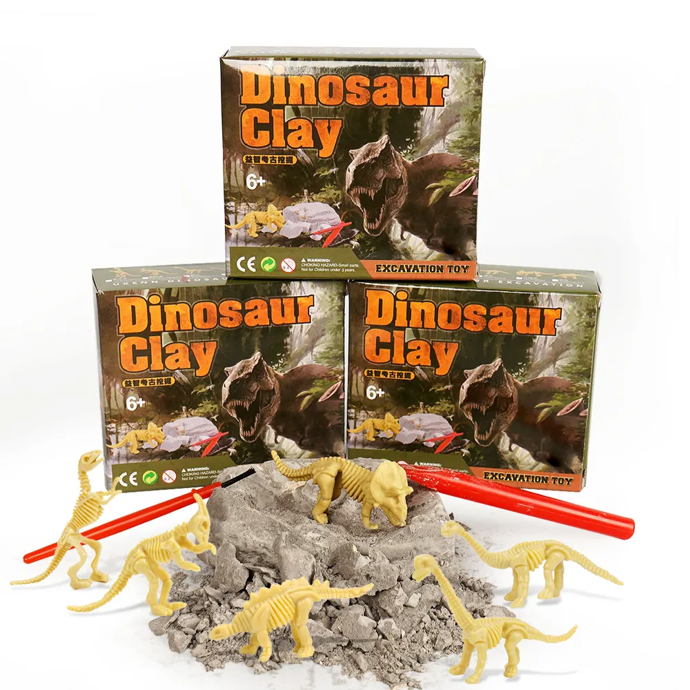 الأكثر مبيعاً مجموعة حفر G8601 ديي لعبة التنقيب عن الآثار لعب ديناصور حفرية لعبة عدة للأطفال