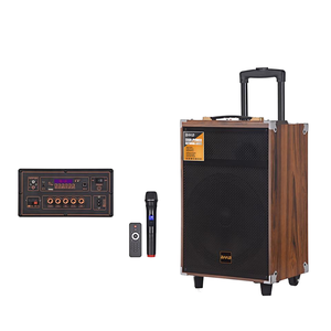 B-Q12 12 Inch Professional Wireless Trolley Speaker USB BAAB Karaoke Multifunctional DJ <strong>System</strong> Home Outdoor Party <strong>Computer</strong> DC - Product Image 2