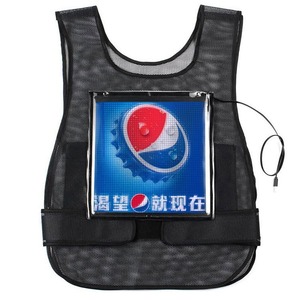 Gilet pubblicitario a Led impermeabile a Led a colori con Led a colori - Product Image 1