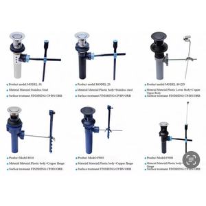 Thiết kế hiện đại pop-up rửa lưu vực cống với Pull-Lift que dễ dàng làm sạch Vòng chất thải drainer nhà máy giá cho thị trường Trung Quốc - Product Image 2