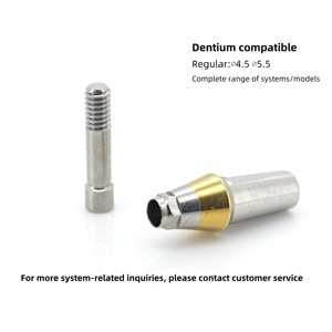 Osteem Titanium Tandheelkundige Laboratoriumbasis I Klasse Implantaat Gehoekte Overdrachtsinstrumenten Tandheelkundige Multi-Unit Landhoofden - Product Image 2