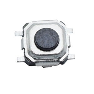 4-poliger SMD SMT Micro-Drucksc halter 3x3x1,5mm quadratischer taktiler Schalter für Leiterplatte - Product Image 4