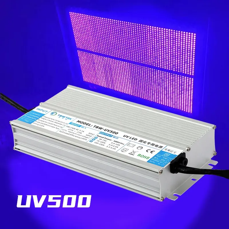 TBWTEK catu daya UV 360W-1500W, catu daya lampu UV elektronik dengan peredam UV transformer