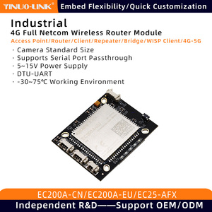 OpenWrt 2,4 GHz 4G LTE WiFi Cellular Embedded Module 38*48mm 4G-Kameraplatine für den Außenbereich Unterstützt WEP-Verschlüsse lungs-VPN-VoIP-Funktionen - Product Image 2