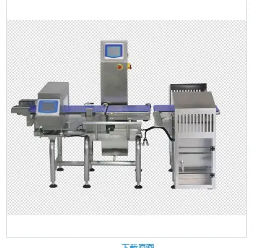 Detector de Metales combinado con 3 idiomas de pantalla con pesador de verificación