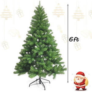 Arbol De Navidad Artificial 6 FT 180 CM Xmas <strong>Tree</strong> Holiday Decoration PVC Artificial Christmas <strong>Tree</strong> - Product Image 2