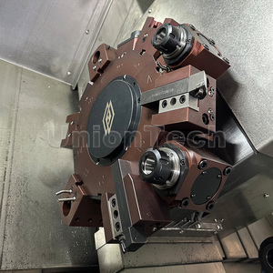 UnionTech TCK50 Piezas de torneado CNC Maquinaria Torno CNC Máquina C Y Axis Torreta de escritorio Torno CNC de cama inclinada - Product Image 5