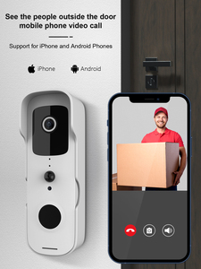 Home Assistant Small HD Bell WIFI Button Intercomunicador visual Visión nocturna Smart Wireless Ding Dong Tuya - Product Image 5