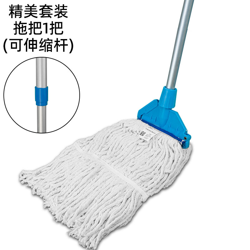 One extendable mop.