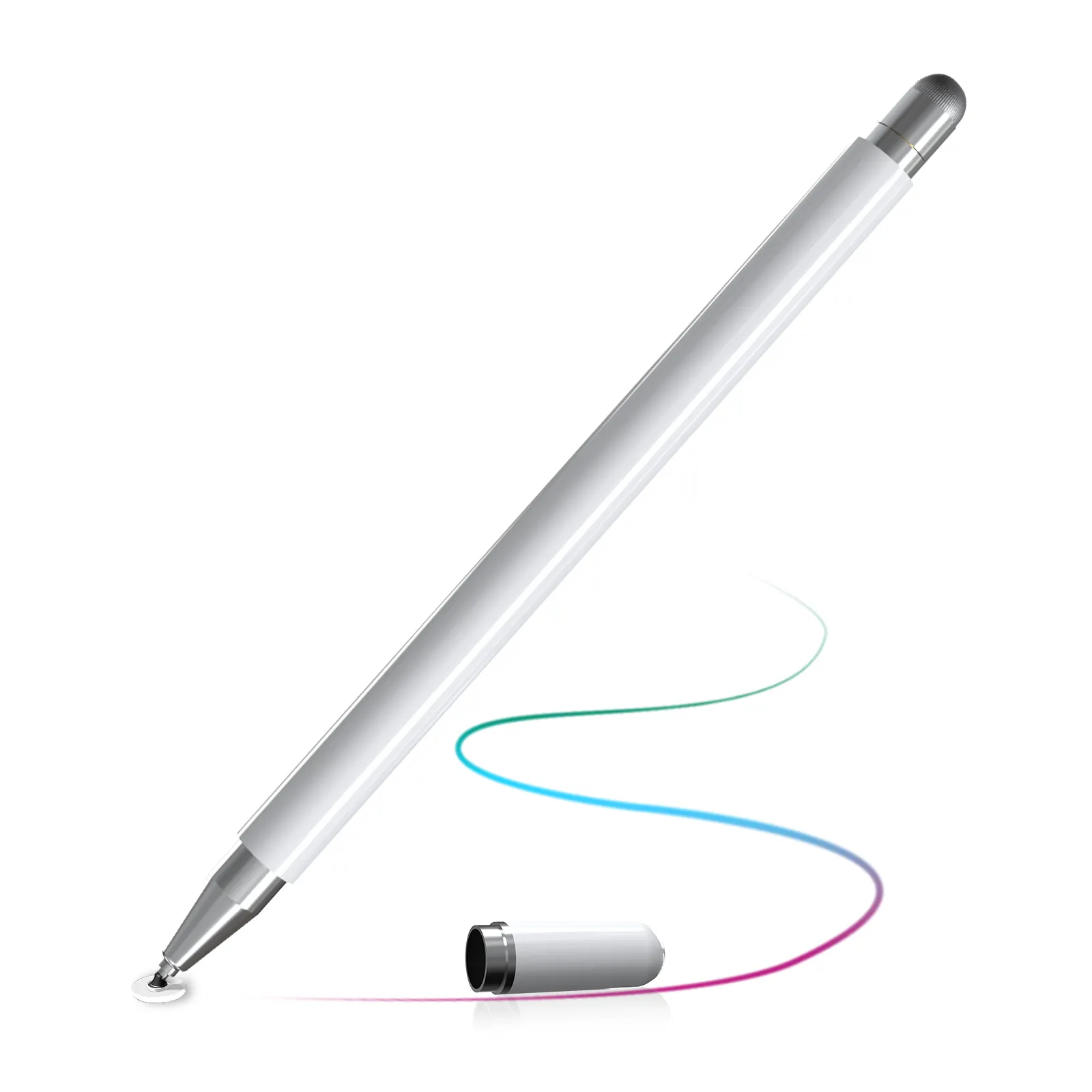 Universele Touch Pen Potlood 2 1 Scherm Tekenpen Voor Stylus Android Ios Lenovo Xiaomi Samsung Tablet