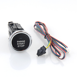 EASYGUARD, gran oferta, negro, universal, botón pulsador de arranque y parada, arranque remoto del motor, interruptor de motor opcional, arranque del motor - Product Image 6