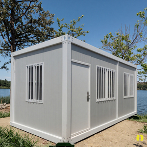 Mobile Home 40 ft Easy Assemble Prefab Shipping Container <strong>House</strong> Modular Prefabricated Home with Glass for Greece - Product Image 4