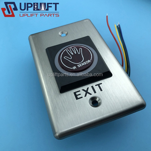 UPlift <strong>Door</strong> Infrared Sensor Touchless <strong>Exit</strong> <strong>Button</strong> for Access Control System - Product Image 2
