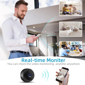 1080p智能小家庭红外夜视Wifi <span class=keywords><strong>Ip</strong></span>便携式微型无线安全闭路电视安全A9迷你无线摄像头