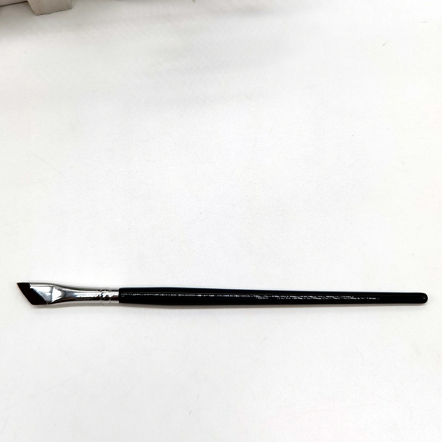 Grande taille brosse à sourcils virole en aluminium