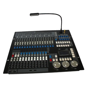 Dmx 1024 Control de iluminación de escenario Fábrica Luces de escenario Consola Pantalla Lcd Mezclador KING KONG 1024 Controlador Dmx