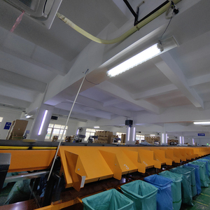 Smart Logistic Sorter attrezzatura Multi-Chute LinearBelt selezionatore codice di scansione tutto in uno smistamento macchina trasportatore per magazzino - Product Image 2