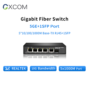 OEM 10/100/1000Mbps <strong>Ethernet</strong> 4 8 <strong>16</strong> 24 Port Gigabit RJ45 &amp; Optic Fiber SFP Uplink Network Switch - Product Image 2