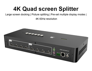 Precio barato MVP-4100PLUS 4K Ultra HD 1x 4 procesador de pared de video LED - Product Image 2