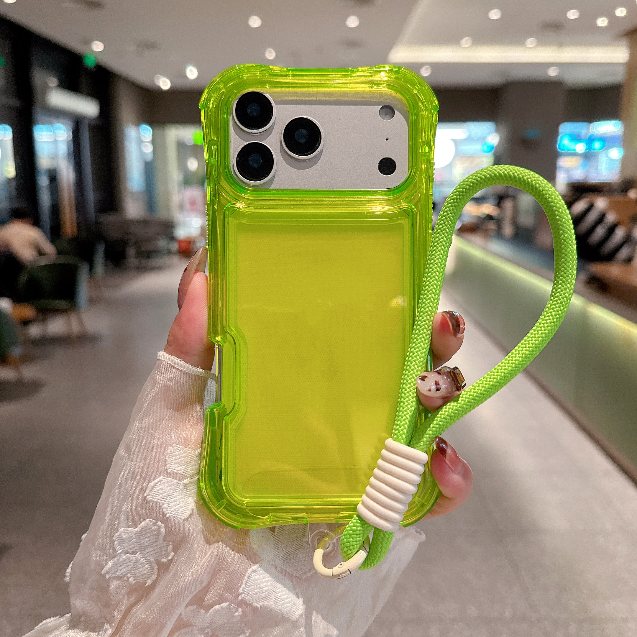 Verde fluorescente