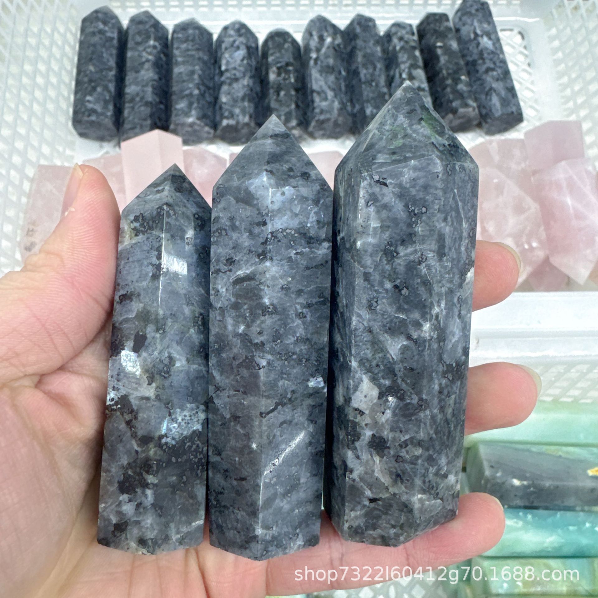 Fluorite single-point column