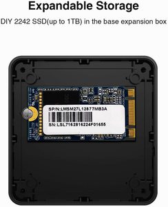 CHUWI LarkBox Pro4KミニPCIntel Celeron J4125クアッドコア6 GBRAM 128 GBROMウィンドウs10デスクトップコンピューターHD USB-C BT 5.1、wifi - Product Image 2