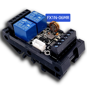 SPS-industrielle Steuer platine FX1N-06MR DC10-28V SPS-speicher programmier bare Logik-Controller-Relais-Verzögerung modul Leistungs regler mit Shell - Product Image 1