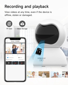 夜视p2p云存储双向语音鱼眼ip wifi摄像机 - Product Image 2
