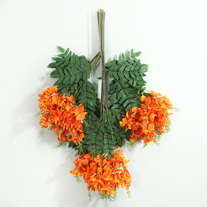 Short orange 6 pièces