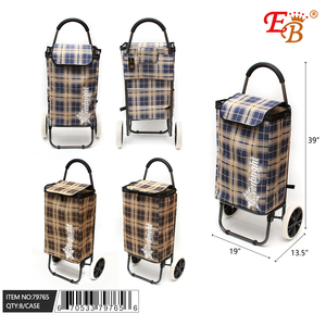 EB 39.4 "รถเข็นช้อปปิ้งกลางแจ้ง8ชิ้น /cs ล็อกเหรียญพลาสติก & โลหะพร้อมโครงเหล็กโครงสร้างตาข่ายพื้นผิวพียู - Product Image 1