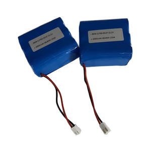 E-bisiklet/e-scooter/elektrikli el aletleri için BMS PCB ile 21700 6S1P 24V 5000mAh lityum pil paketi, özelleştirilebilir - Product Image 2
