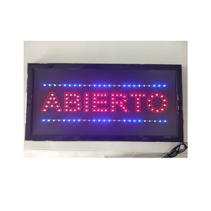 <strong>LED</strong> ABIERTO <strong>OPEN</strong> Sign Electronic Bright Advertising <strong>Board</strong> Flashing Window <strong>Display</strong> Sign for Shop Advertising - Product Image 1