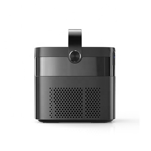 EASUNTECHM2バッテリーwifiフルHD1080p3DTV屋外LEDスマートAndroidビデオミニ4KUSBimaxデジタルポータブルDLPプロジェクター