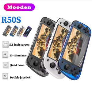 L R50S レトロハンドヘルドビデオゲームコンソール Linux Wifi 5.1インチスクリーン 64G ポータブルハンドヘルドゲームプレーヤー 子供向けクリスマスプレゼント - Product Image 2