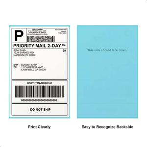 Cao Cấp 4 "X6" 500Pcs Trực Tiếp Nhãn Nhiệt Trực Tiếp Máy In Nhiệt Vận Chuyển Nhãn Giấy Tương Thích Với Trực Tiếp Máy In Nhiệt - Product Image 2