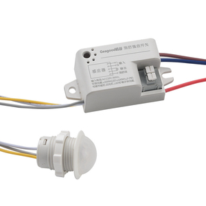 Geagood Small Adjustable Automatic on Off PIR Motion Detector <strong>Switch</strong> Infrared Human Body Motion Light <strong>Sensor</strong> <strong>Switch</strong> - Product Image 1
