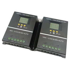 MPPT PWM 60A 80A 100A regolatore di carica solare 12/24/36/48V Off Grid regolatore di carica solare prezzo inferiore - Product Image 5