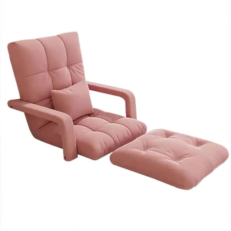 Modern tek yer minderi çekyat rahat oturma odası yatak tembel sandalye tarzı katlanabilir kumaş Modern mobilya Jason