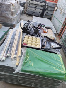 Đá cẩm thạch đá bảng Nga 12ft/10ft rắn gỗ Snooker bảng - Product Image 5