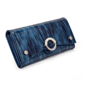 High Quality Latest Design Snake Pattern Long Ladies <strong>Wallet</strong> With Elegant Design Style Credit Cards Holders - Product Image 1
