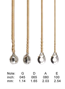 Phosphor Bronze 90/10 Copper Anti-rust 4 <strong>String</strong> Acoustic Guitar Bass <strong>Strings</strong> for Bass Part Can Custom Package - Product Image 2