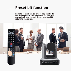 Ptz uzaktan Video konferans canlı teletıp görsel konferans kamerası sistemi büyük oda için 1080p video konferans kamerası - Product Image 6