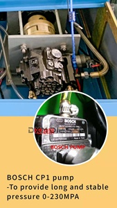 Test automatico BCS205 crdi common rail Test di codifica iniettori piezoelettrici banco prova Common Rail EPS 205 EPS205