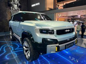 Byd Leopard 8 2025 orta doğu çin BYD elektrikli SUV araba denklemi Lepards Bao 8 EV oto çin'de yapılan Off-road SUV