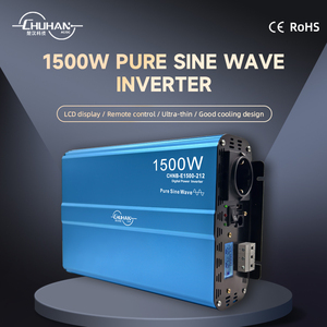 1500W 12V 24V DC输入环形逆变器110V 220V交流输出，带液晶控制面板CHNB-E1500-212逆变器
