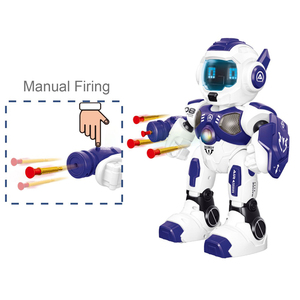 2024 Neuester RC-Schieß roboter intelligent mit Musik tanz pädagogische Roboter programmierung für Kinder - Product Image 3
