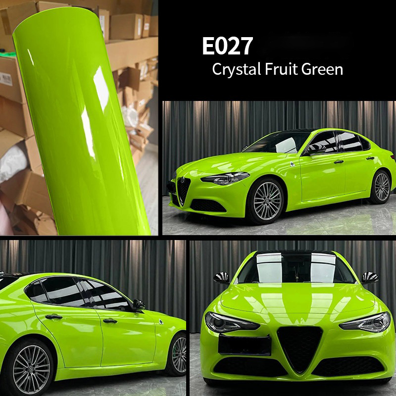 PET Cristal Fruit Vert