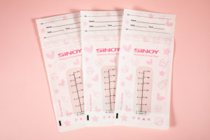 अनुकूलित पूर्व-स्टेरिलाइज्ड स्तन दूध भंडारण बैग बच्चे के भोजन के बैग लीक सबूत स्तन दूध बैग - Product Image 4