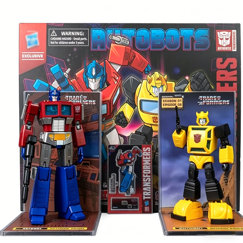 Ensemble Optimus Prime et Bumblebee